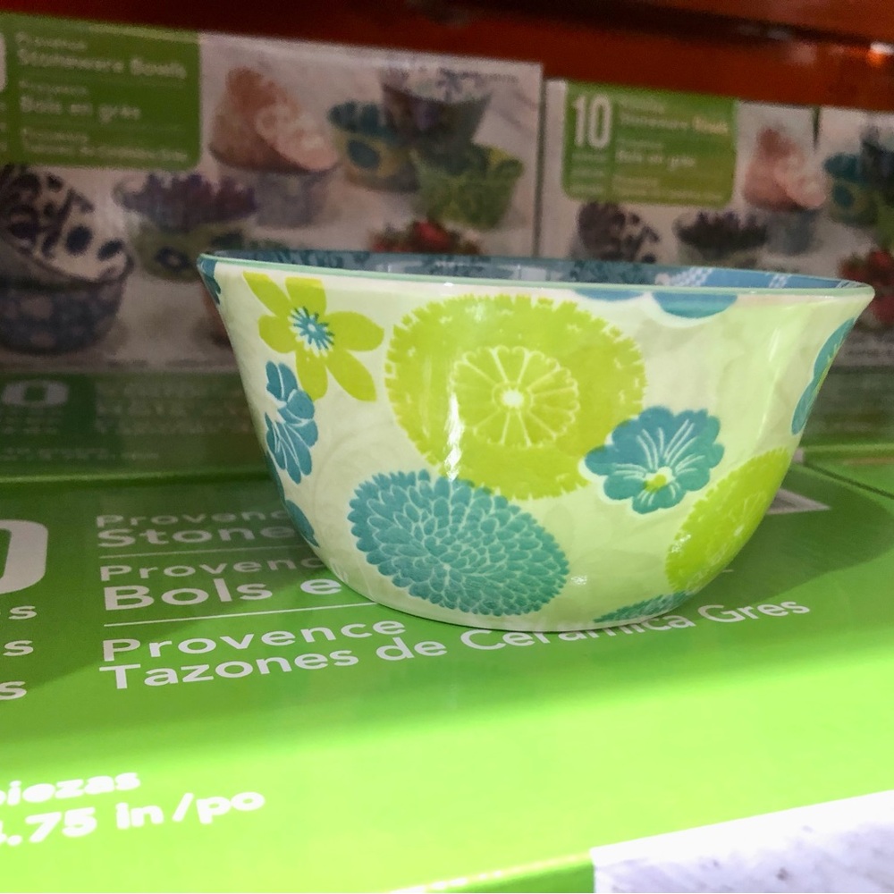 10 Pieces Provence Stoneware Bowls - Picture 8 of 12